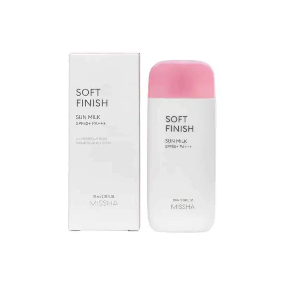 Missha Soft Finish Sun Milk Sunscreen SPF50+ PA+++ – 70ml
