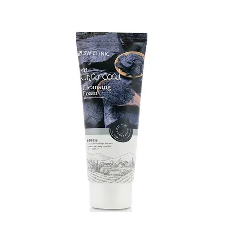 3w Clinic Charcoal Cleansing Foam – 100ml